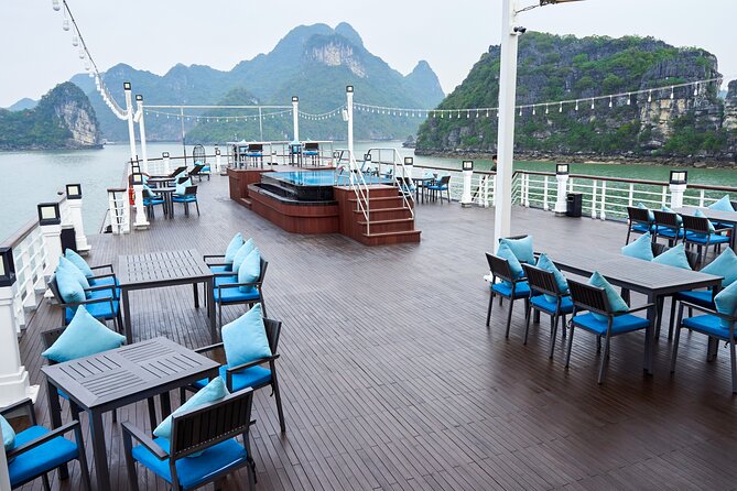 2-Day on 5-star Cruise, Lan Ha Bay | Kayak, Cycling, Live Music - Sunset dinner and an evening on Paradise Grand