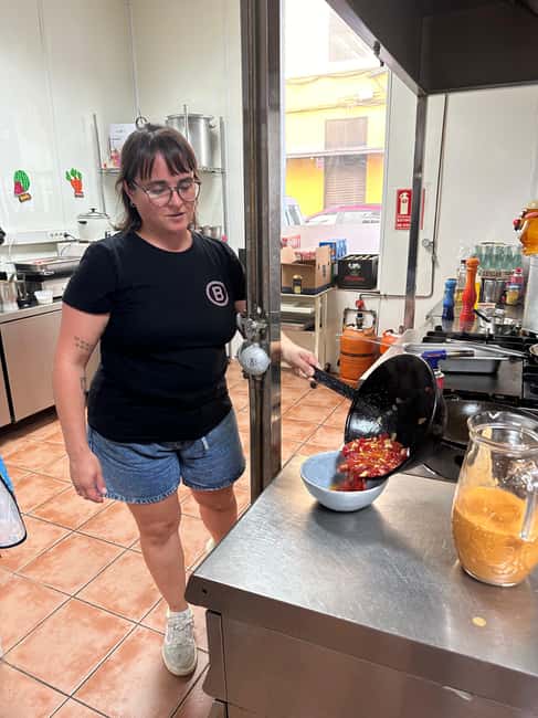 Alicante:Evening Spanish Tapas Cooking Class with Live Music - Torrija and turrón ice cream for dessert