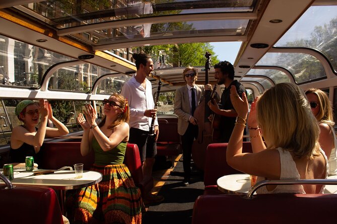 Amsterdam Jazz Canal Cruise with live music - One hour through Amsterdam’s canals