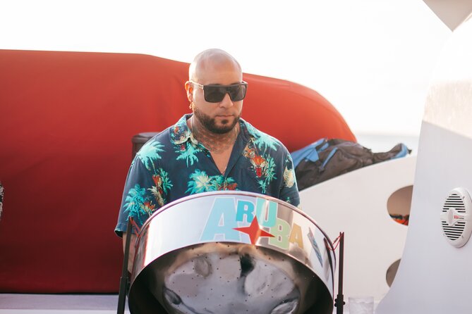 Aruba Sunset Sail with Caribbean Dinner and Live Music - Music, crew, and the social mood