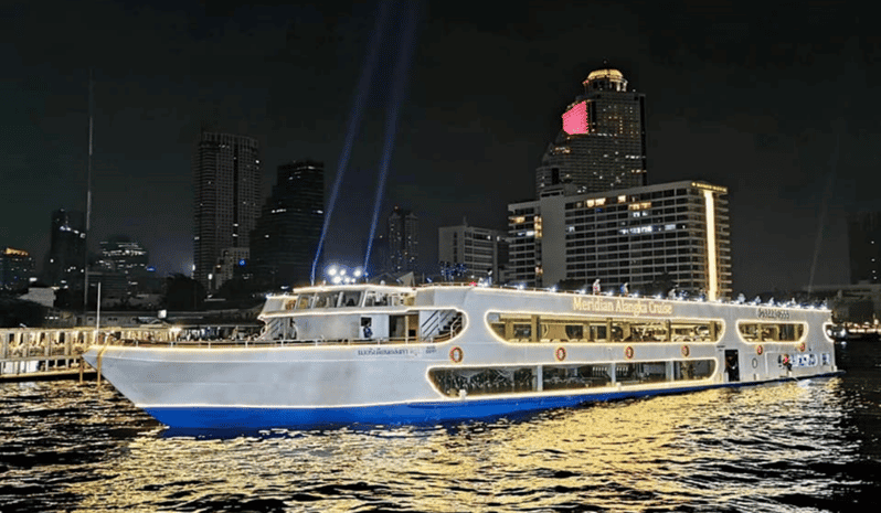 Bangkok: Alangka Luxury Cruise with Buffet and Live Music - What the $37 price really covers