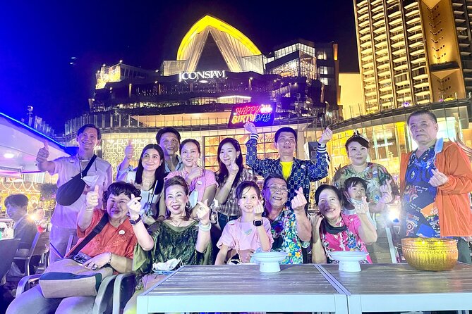 Bangkok Dinner Cruise with Intl Buffet, Live Music & Hotel Pickup - The two-hour cruise and the buffet table
