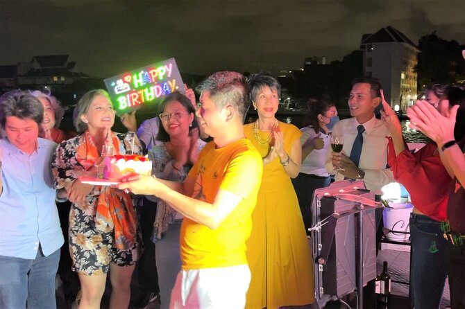 Bangkok Dinner Cruise with Intl Buffet, Live Music & Hotel Pickup - Pickup, ICONSIAM, and the 5:30 pm start