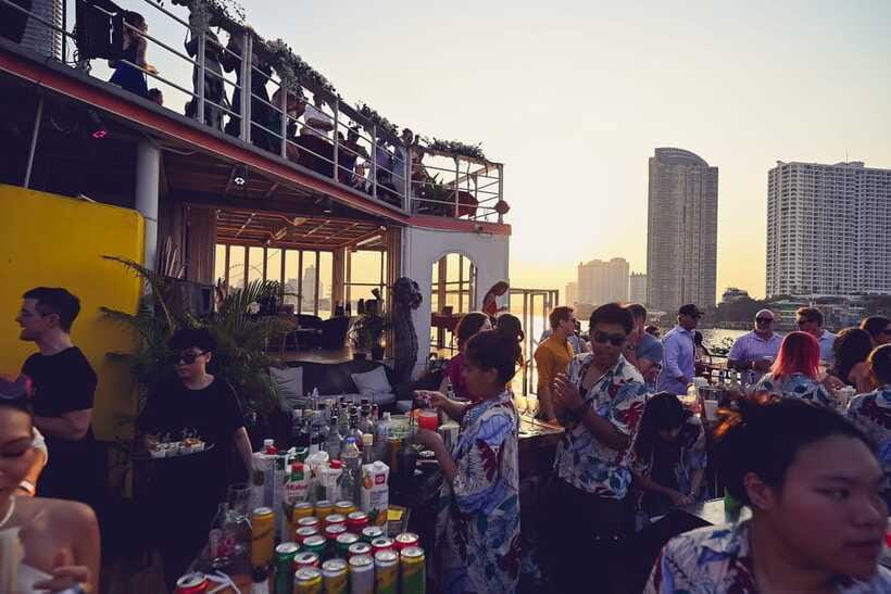 Bangkok: Party Boat Cruise with DJ and Live Music - The welcome drink, food, and real cost