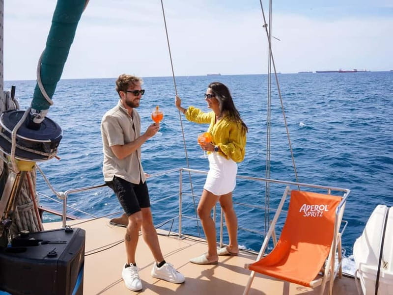 Barcelona: Sunset Sailing Cruise with Live Music - The 1.5-hour route along Barcelona’s coast