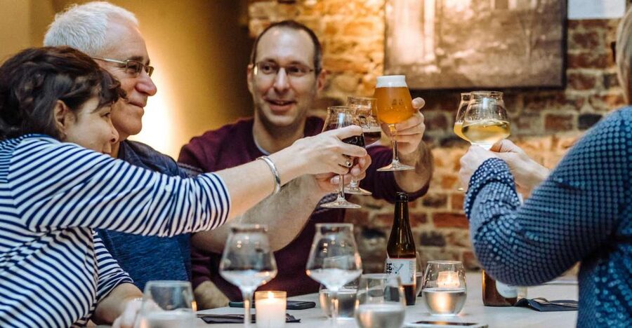 Brussels: Private Beers, Bars, and Live Music Tour by Night - Belgian beer, wine, and bar snacks