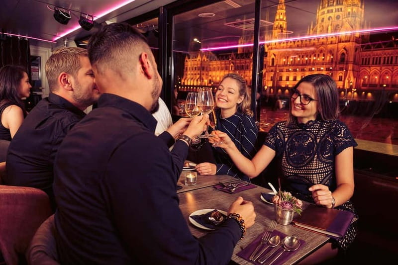 Budapest: Prosecco Dinner Cruise with Live Music - Seating and the value of the $107 price