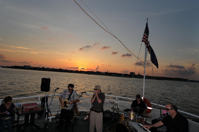 Charleston Sunset Blues & BBQ Dinner Cruise - Live blues music and the deck problem