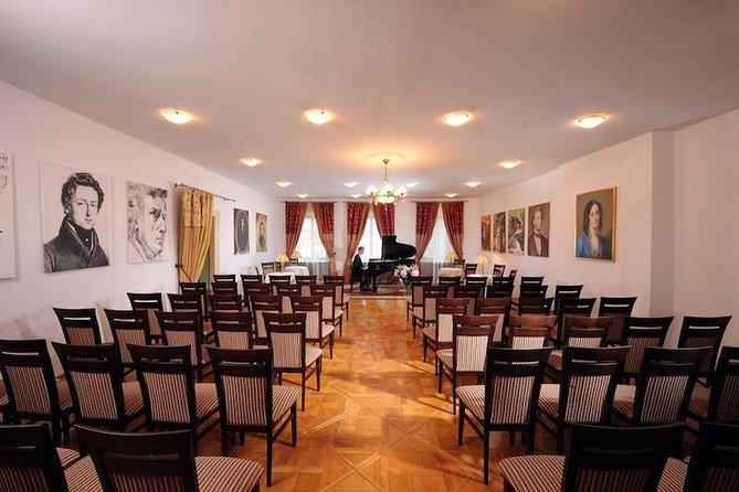 Chopin Piano Concert at Chopin Gallery with a Glass of Wine - The wine is a pleasant extra, not the main event