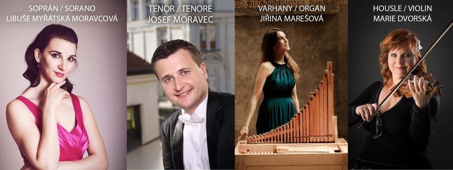 Christmas Concert at St. Martin in the Wall Church - The four soloists and how the sound is balanced