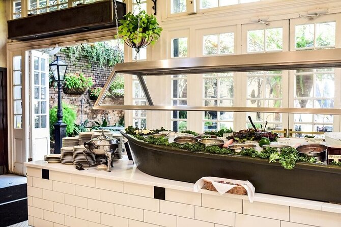 Court of Two Sisters Live Jazz Brunch Buffet with Mimosa - A historic Royal Street address with a practical purpose