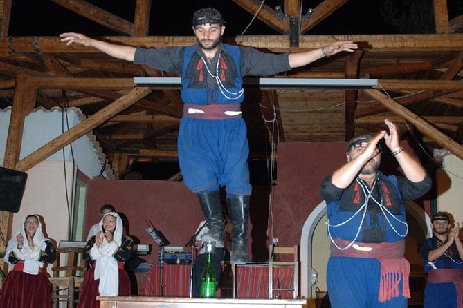 Cretan Folklore Night with Live Music, Dance, and Greek Dinner - The evening begins with a resort pickup