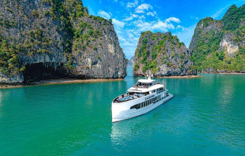 Discover Halong Symphony The Most Stunning Cruise In The Bay - The afternoon cruise and sunset party