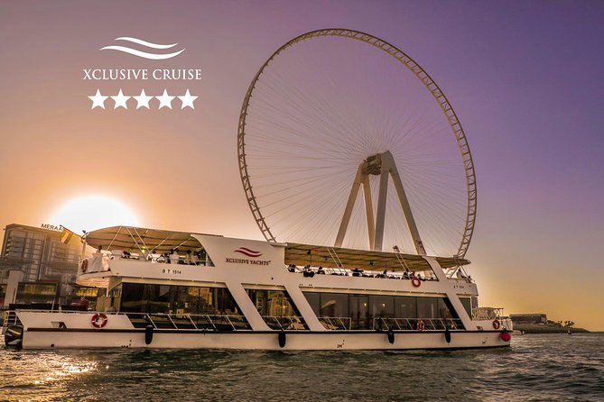 Dubai Marina Dinner Cruise with Live Music & Open Bar - Sunset or Night Cruise?