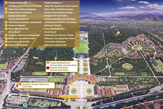 Evening at Schönbrunn Palace Vienna: 3-course Dinner and Concert - Choosing a seat: the detail that can change the night