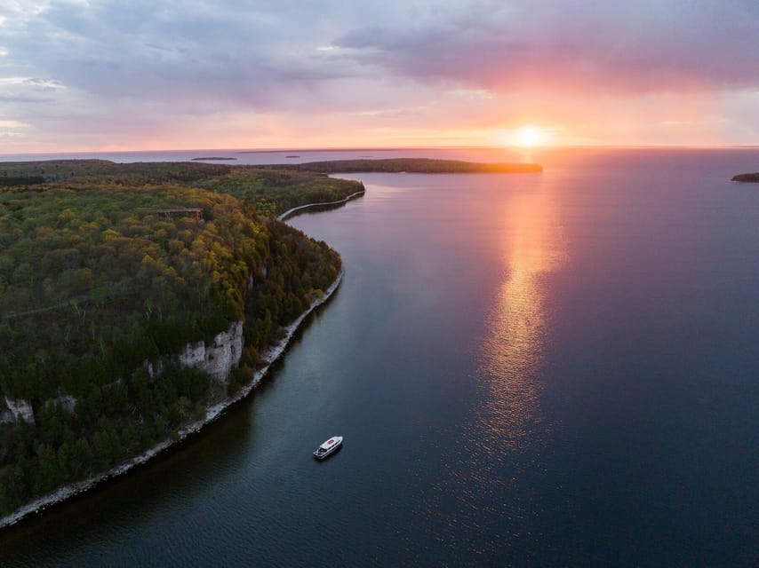 Fish Creek, WI: Sunset Live Music Cruise - Green Bay views, islands, and wildlife