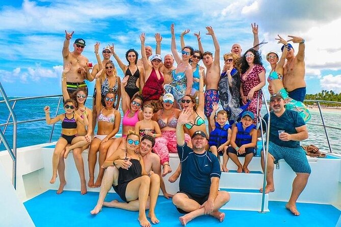 From Punta Cana: Party Boat + Snorkeling Live Music Drink Open B - Leaving from Playa Bibijagua