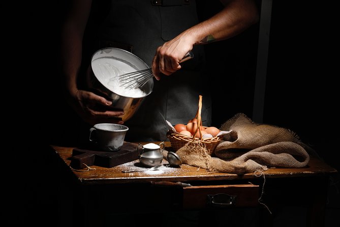 Gelato Class - Cremeria Opera - Behind the counter with professional equipment