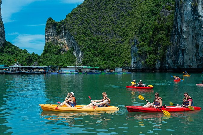 Hanoi to Ha Long Bay: Premium Symphony 5-Star Day Cruise - Cruising through Halong Bay’s limestone towers