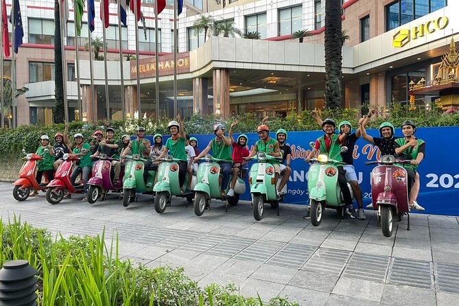 Hanoi Vespa After Dark Street Food Tour -Hidden Gem-Train Street - Pho variations around Truc Bach Lake