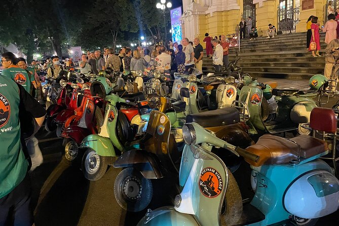 Hanoi Vespa After Dark Street Food Tour -Hidden Gem-Train Street - Train Street is the evening’s most anticipated stop