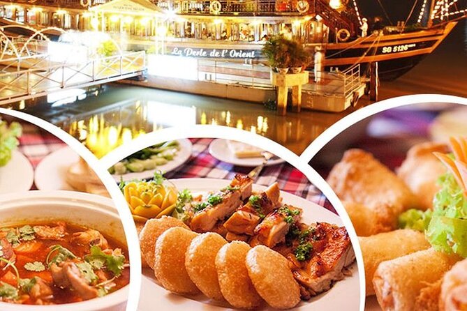 Ho Chi Minh City: Saigon River Dinner Cruise with Live Music - What you see after dark on the river