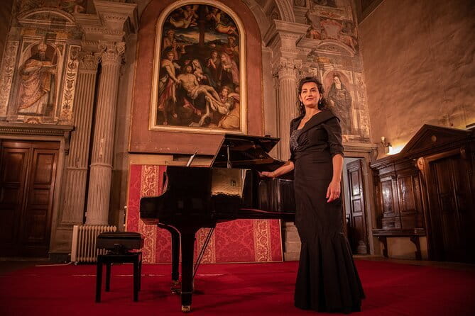 Italian Opera in Santa Monaca Church with Dinner - Dinner at Trattoria Napoleone