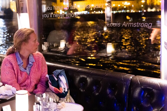 Jazz Boat: Popular LIVE JAZZ dinner cruise - Indoor comfort, outdoor views, and seating