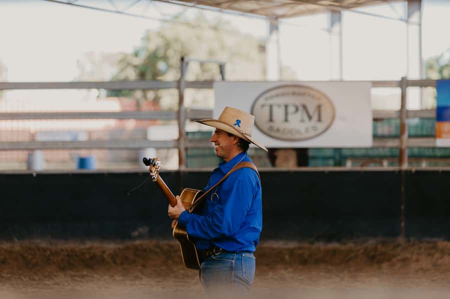 Katherine: Authentic Outback Show and Live Music - Under the shaded indoor arena