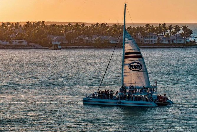 Key West Sunset Sail with Live Music, Drinks and Appetizers - A 65-foot catamaran with room to move