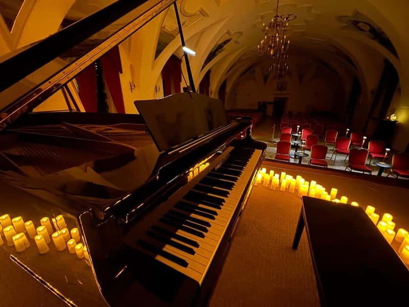 Krakow: Piano Trio Chopin & Friends Concert VIP with Wine - Entering the Bernardine Fathers Monastery