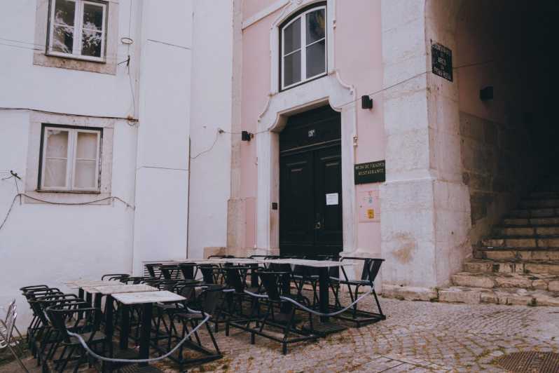 Lisbon: Fado Night with Dinner in a Typical Fado House - Entering a chapel filled with azulejos