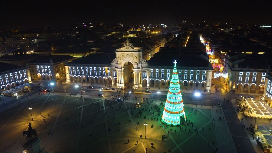 Lisbon: Half-Day Night Group Tour w/ Fado Dinner Show - Small-group transport and guide languages