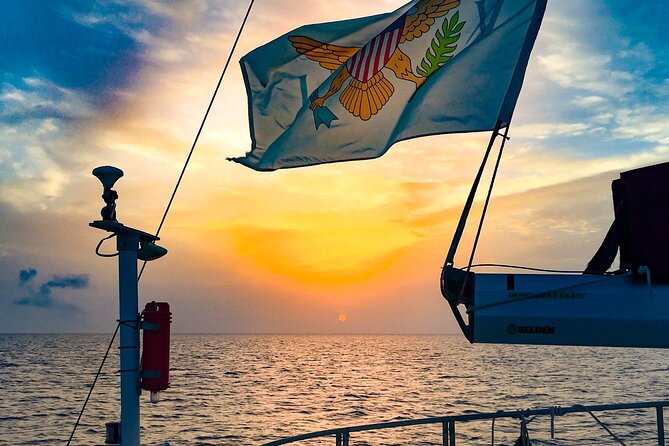 Live Music Sunset Sail - Sunset, green flash, and the final light