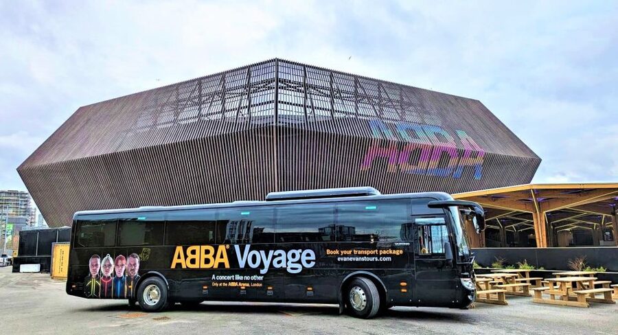 London: ABBA Voyage Express Bus and Optional Concert Ticket - The one-hour coach ride to East London