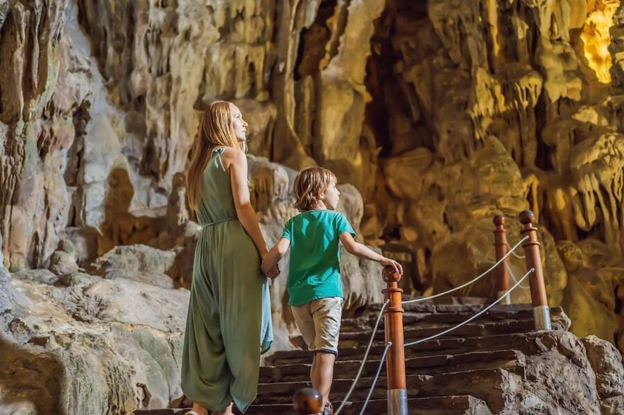 Luxury Ha Long Symphony Day Cruise With Lunch, Cave & Island - Swimming or climbing Ti Top Island