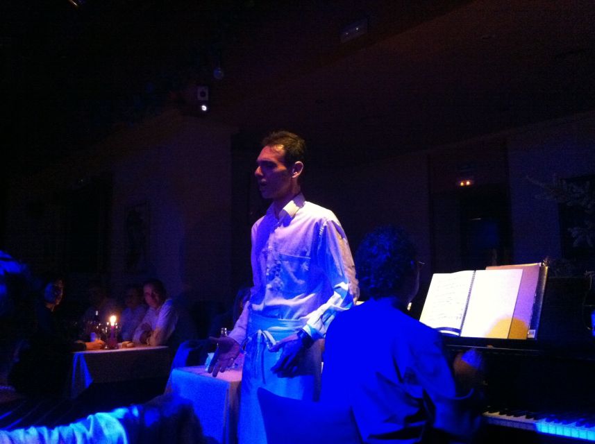 Madrid: Opera and Zarzuela Show and Dinner - The timing issue deserves attention