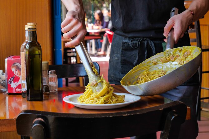 Make Pasta Carbonara from Scratch in a Jazz Club in Venice - Key points at a glance