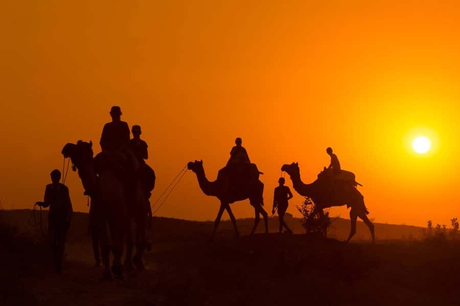 Marrakech: Agafay Desert Dinner, Camel Ride, and Music Show - Leaving Marrakech for the Agafay Desert
