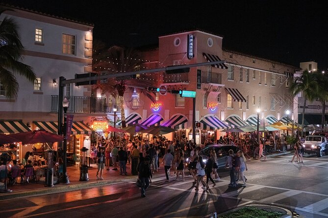 Miami Havana Nights Tour with Live Music and Free Mojito - Entering Little Havana after dark