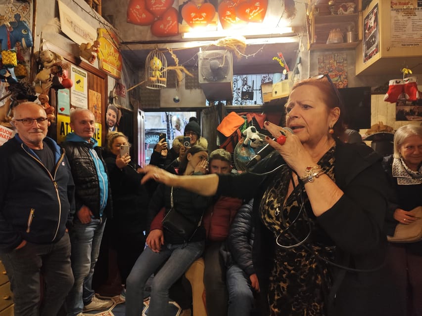 Naples: Authentic Family Home Lunch with Music Show & Spanish Quarters Tour - The former red light district adds a less polished Naples