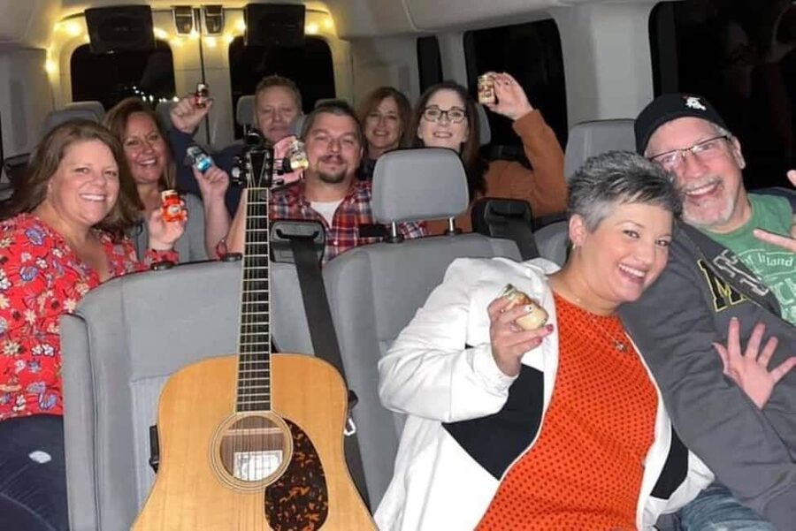 Nashville: Jack Daniel's Distillery Tour with BBQ and Music - The return trip brings out the guitar