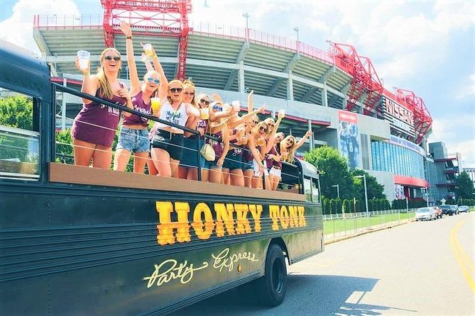 Nashville's Wildest Honky Tonk Public Party Bus (21+) - Key things to know before you book