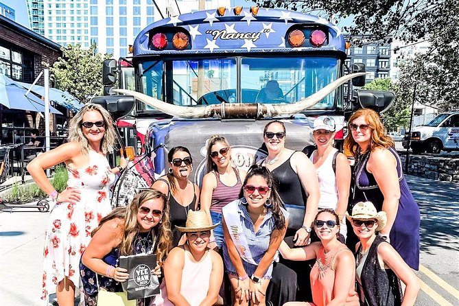 Nashville's Wildest Honky Tonk Public Party Bus (21+) - Dancing through downtown on the open-air bus