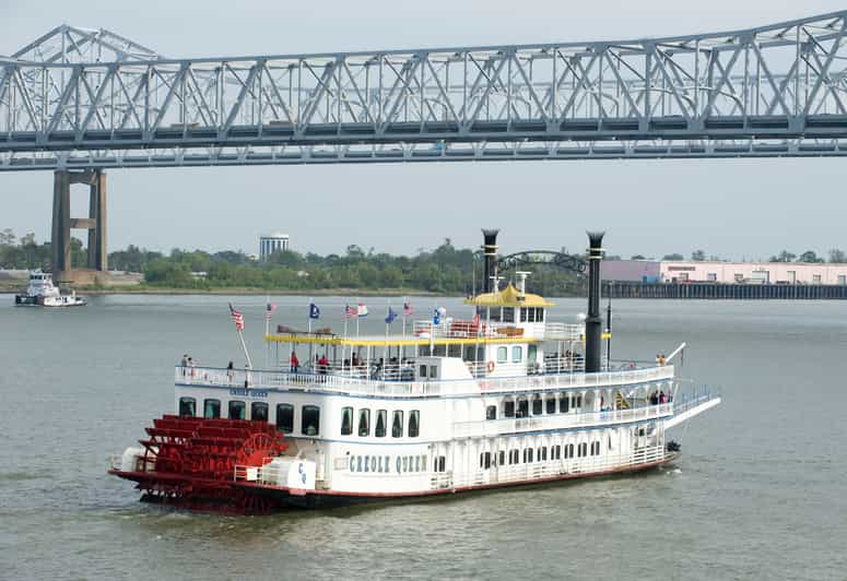 New Orleans: Creole Queen Weekend Morning Jazz Cruise - The river views and the French Quarter