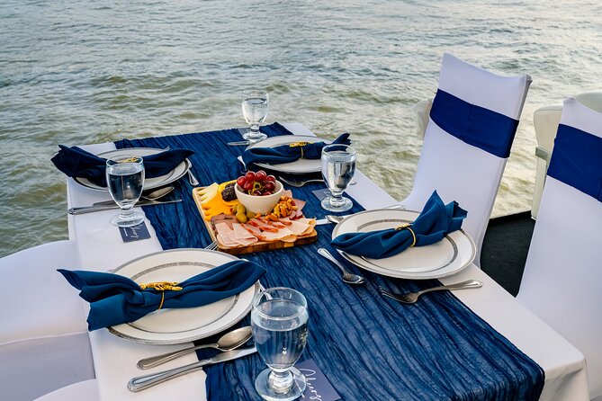 New York City Dinner Cruise on Luxury Yacht with Live Music - Pier 36 and the 7:00 pm departure