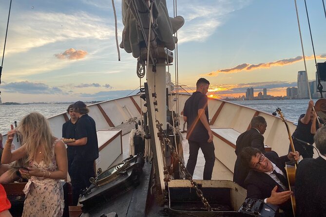 New York City Sunset Jazz Sail aboard Clipper City - Under the bridges and into the evening