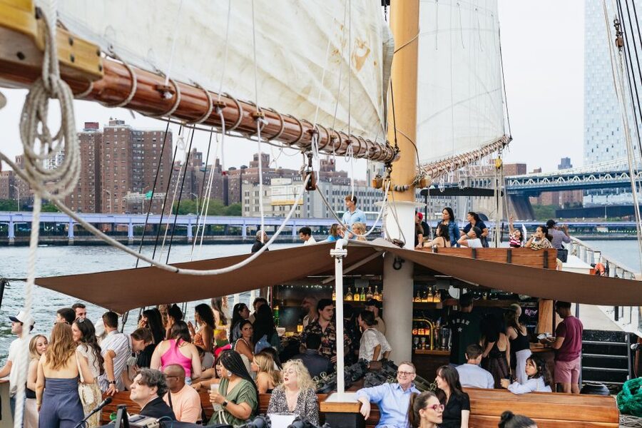 NYC: Sunset Jazz Sail aboard the 'Clipper City' - Who will enjoy this sail most?