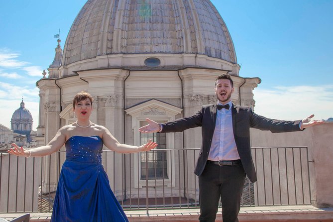 Open Air Opera Concert with Terrace aperitivo over Navona square - The concert: Verdi, Puccini, Rossini, and more