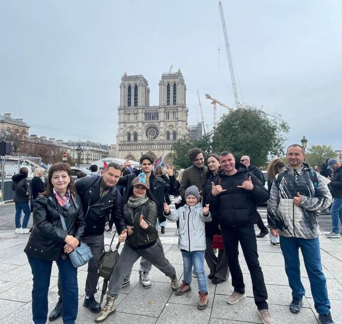 Paris: Guided Walking Tour from Opera Garnier to Notre-Dame - Key points to know before booking